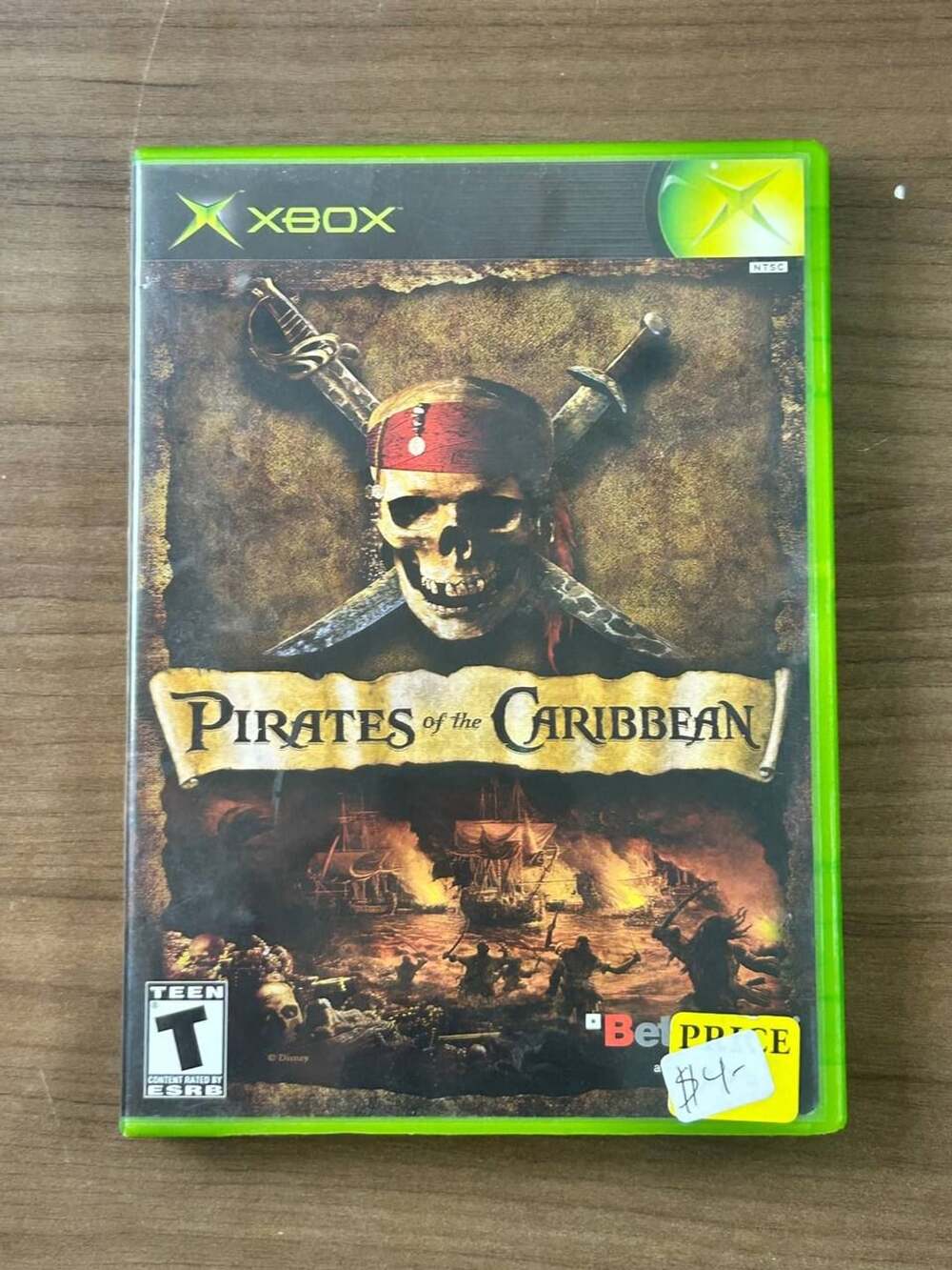 Pirates of the Caribbean Microsoft Xbox 2003 With Manual & Case